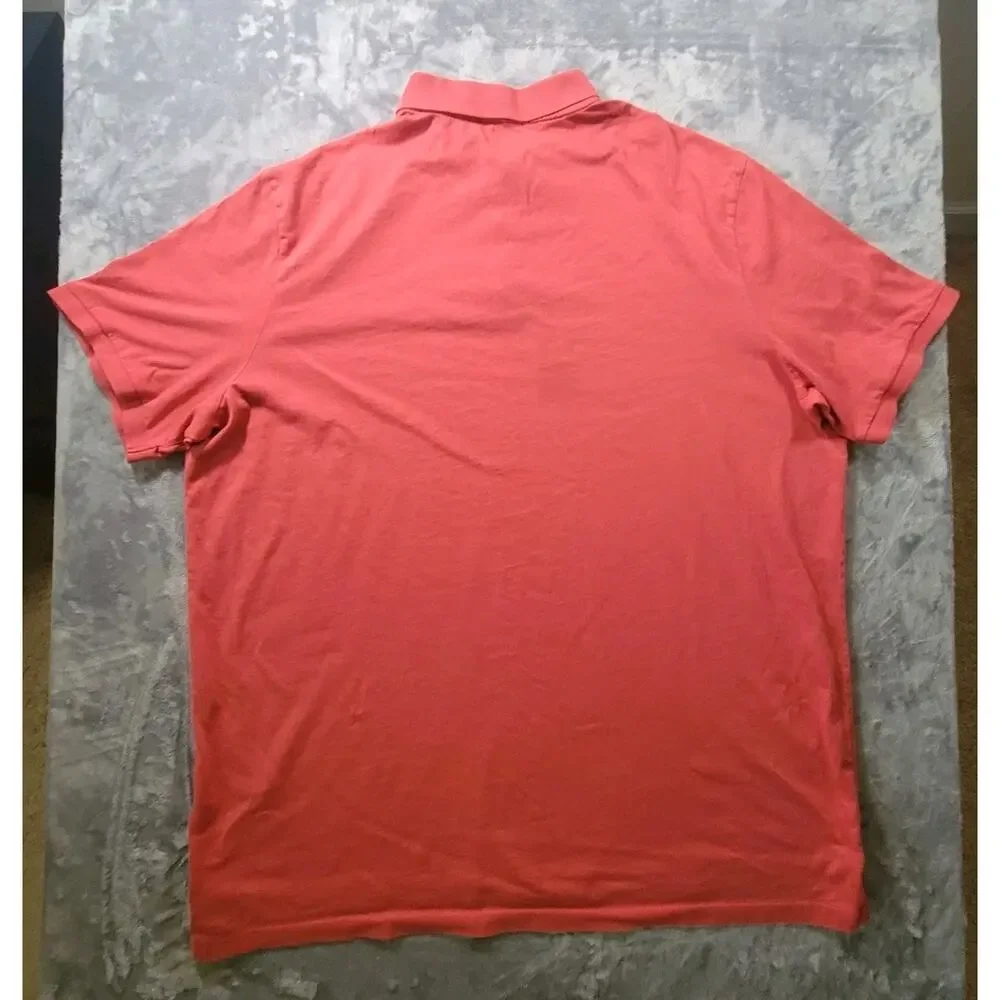 Polo Ralph Lauren Mens XXL Short Sleeve Polo Shirt Pink
